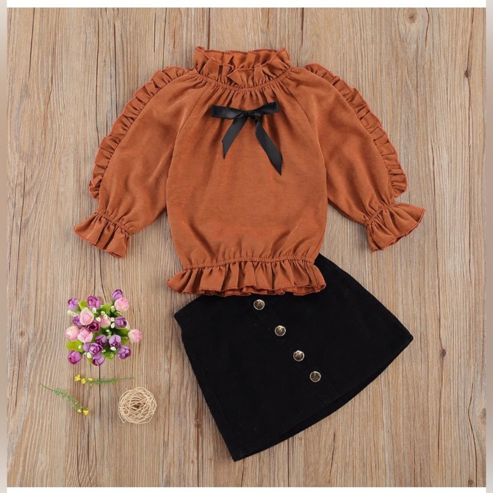 Two pieces Girls outfit toddler casual outfit